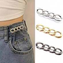 1 件/3 件多用途可拆卸合金扣腰带，用于调节裤子、牛仔裤、外套、连衣裙的腰部，易于使用，防滑 - 彩色 - 查看 3
