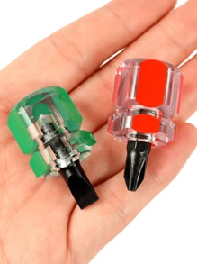 Mini Screwdriver, Iron Alloy Multifunction Slotted Dual Manual Repair Tool For Home, Tools For Men