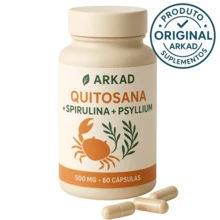 ARKAD Chitosan + Spirulina + Psyllium 60 Capsules - Otros - Ver 2