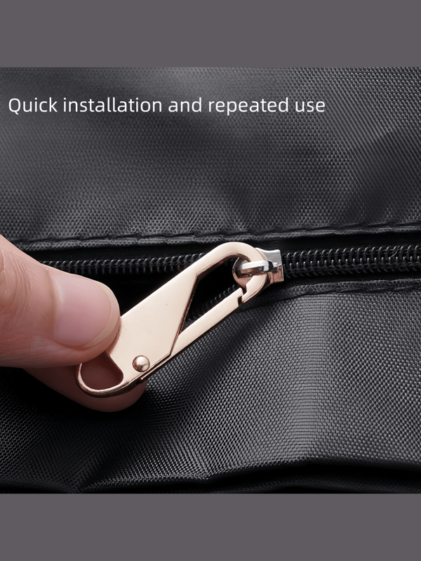 3pcs/5pcs Versatile Removable Zipper Pulls, Convenient Replacement (Random Color)