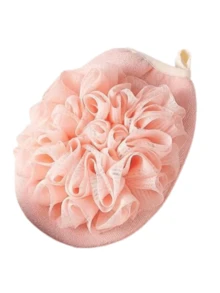 1 件 2 合 1 浴巾和沐浴丝瓜络，双面多功能沐浴手套，柔软网状毛巾，易起泡，亲肤磨砂浴球清洁工具，去除死皮，浴室配件，无香型 - 彩色 - 查看 13