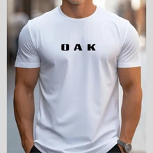 Men's T-Shirt Blouse Cotton Premium Mesh Imported Shirt - 白色 - 查看 1