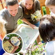 1 件微型压花机、手工压花机套件、植物艺术与工艺品金属压制、花卉叶子植物压花保鲜套装、DIY 植物艺术剪贴簿美甲工艺，工艺爱好者的理想之选，植物爱好者的礼物 - 彩色 - 查看 6