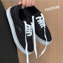 Kalum Women's Street Casual Old Skate Comfortable College Lace-Up Sneakers - . - 查看 6