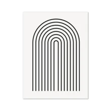 1 件波西米亚植物毕加索动物抽象线条帆布画现代画廊艺术印刷品中性色墙壁生活装饰可选画框 - 彩色 - 查看 57