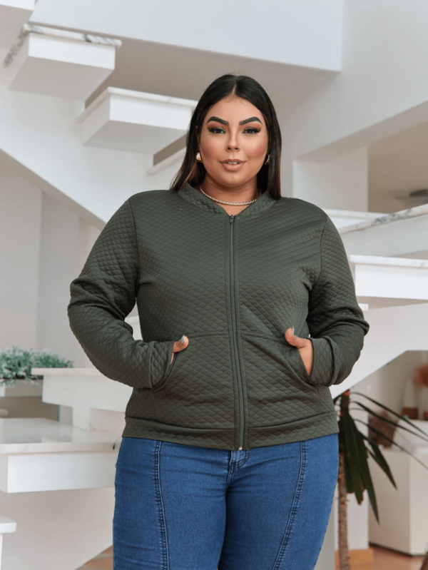 Suéter Feminino Plus Size Casual