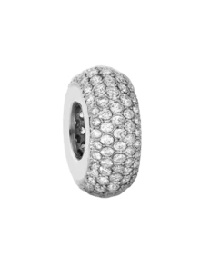 1 hạt charm thời trang phù hợp cho vòng tay, vòng tay nữ, đồ trang sức tự làm và trang phục hàng ngày, đồ trang trí phù hợp cho bé gái - Bạc - Xem 14