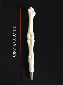 5/3/1pc,Bone Shaped Ballpoint Pen: Black Ink, Finger Pen, Nurse/Doctor Pen - Office Supplies, Writing Tools, Students And Professionals, Back-To-School Gifts, School Supplies,Back To School