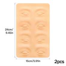 JC TATTOO 1/3/5pcs Tattoo Full Face Three Lips Five Pairs Silicone Mouth Practice Skin Faux Skin Makeup Silicone Learning Fake Skin Tattoo Beginner Practice Skin Suitable For Tattoo Beginners And Tattoo Artists. - Khaki - View 29