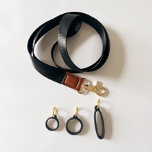 2Sets/Pack, Necklace Lanyard With 3pcs Different Silicone Rings Fits For Most Of Pen Devices, Anti Lost Lanyard With Elastic Holder