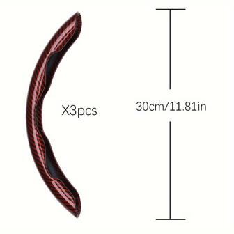 3件套汽车方向盘套，简约设计，实用多功能