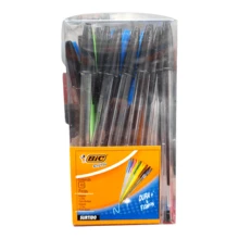 Pluma Bolígrafos Punto Medio Bic Multicolor con 48 pzas - Multicolor - Ver 2