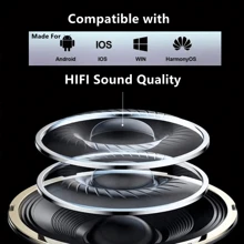 X55 Mini Earphone Wireless Earphone Headphones Noise Reduction Sport Game Sleep Bluetooth Earbuds HIFI Stereo Music Headset Wireless Bluetooth Headphones Waterproof Noise-Proof LED Earbuds With Mic Wireless Headset Bluetooth Earphones