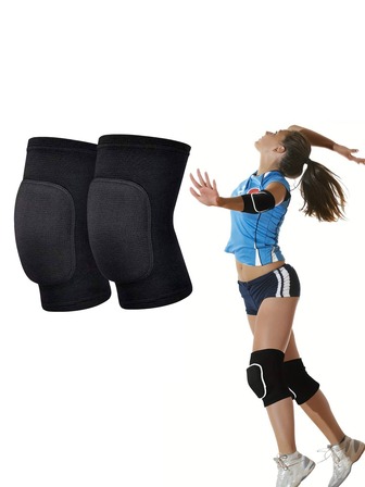 1pc Soft Breathable Knee Pads For Volleybal, Dance, Soccer, Yoga, Basketball And Skating - Protective Knee Pads Gym Accessories Knee Support