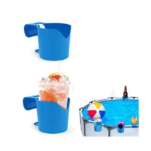 Portavasos para piscina, portavasos de plástico, adecuado para piscinas, portavasos de piscina de estilo de verano, adecuado para fiestas de verano, adecuado para la mayoría de las piscinas con estructura, incluye múltiples componentes - Accesorios de piscina. - Multicolor - Ver 13