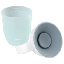 Leak-Proof Transition Training Cup With 360-Degree Handle 210ml Pimpolho - Immediate Shipping - Blue - View 4