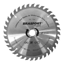 WIDEA CIRCULAR SAW DISC 20MM 36 TEETH BRASFORT 7366