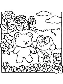 1pc Fuzzy In Love :Easy 48 Page Coloring Book For Adults And Teens, Colouring Book Super Cute Designs Of Cozy, Hygge Spaces For Relaxation (Cozy Spaces Coloring) .Back To School A Relaxing Gift For Friends, Couples, And Family . - Multicolor - View 9