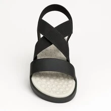 Women's Sandal Papete Orthopedic Anatomical Massaging Ultra Comfort Light And Soft - màu đen - Xem 4