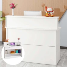 Reception Desks - White - View 8