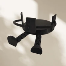 Portarotolo di carta igienica per lettura - Accessorio unico da bagno stampato in 3D per lettura, portarotolo di carta, aggiunge divertimento al bagno, adatto per decorazione domestica, bagno ufficio, bagno di famiglia o qualsiasi bagno, accessorio bagno creativo, organizzatore bagno, regalo di ritorno a scuola