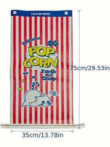 Creative "Fresh And Crunchy" Popcorn Design Pet Play Bag - Interactive Hide And Seek Toys For Cats And Dogs, Durable Cardboard, Stress Reducing Toys, Battery-Free Fun, Cat And Dog Toys, INS Style Pet Cat And Dog Kraft Popcorn Paper Bags, Educational Stress Reducing Tease Cats And Dogs Hide And Seek Kraft Bags - Multicolor - View 11