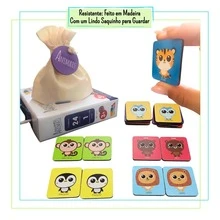 Jogo da Memória Animais – Coleção Joguinho de Bolsa - Multicolorido - Visão 3