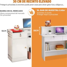 Reception Desks - White - View 2