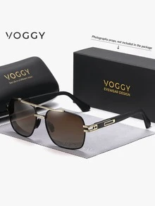 VOGGY 时尚简约复古金属偏光装饰时尚眼镜，适合运动、驾驶、户外、骑行、钓鱼、度假、旅行、派对、装饰、夏季海滩度假、户外、旅行的礼物 - 彩色 - 查看 8