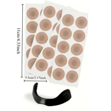 30 piezas/60 piezas Dilatador de nariz magnético negro, diseño magnético resistente, clip nasal ergonómico, sin presión y cómodo, doble refuerzo de la adsorción magnética y el clip nasal, liviano y portátil, reutilizable, ajuste flexible, alivia efectivamente la congestión nasal, mejora la suavidad de la respiración, adecuado para deportes y ejercicios