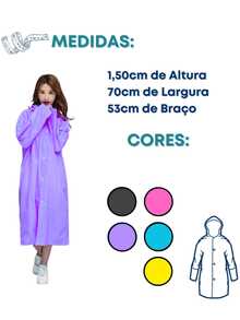 Unisex Raincoat Reusable Durable Hooded Rain Cover For Traveling Parties Waterproof