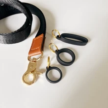 2Sets/Pack, Necklace Lanyard With 3pcs Different Silicone Rings Fits For Most Of Pen Devices, Anti Lost Lanyard With Elastic Holder