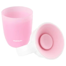 Copo de Treinamento Transição Antivazamento com Alça 360 graus 210ml  Pimpolho - Envio imediato - Rosa Bebê - Visão 4
