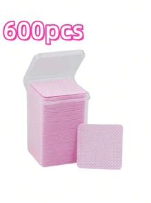 600 Disposable Makeup Remover Pads, 5*5 Cm Disposable Skin Care And Cleaning Sheets, Soft Touch And Easy-To-Use Makeup Remover Water And Nail Polish Remover Wipes, Makeup Remover Pads, Facial Cleansing Products, Convenient To Carry During Travel, Suitable For Facial Care, Makeup, Skin Care, Family Or Travel, Weddings, Parties, Birthdays, Ladies' Gifts, Good Friends, Teachers, New Year, Christmas, Halloween
