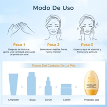 SACE LADY Airy Face Sunscreen SPF50 Moisturizing And Long-Lasting - SL272 - View 9