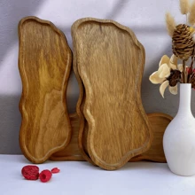 1pc Tray, Serving Tray. Appetizer Tray, Nut Tray, Afternoon Tea Tray, Breakfast Tray, Food Prep Tray, Salad Tray, Tea Tray, Banquet Tray. For Milk, Coffee, Restaurant, Kitchen Counter, Bar, Party, Christmas, Halloween, Jewelry, Sewing, Bathroom Use