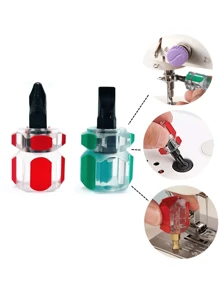 Mini Screwdriver, Iron Alloy Multifunction Slotted Dual Manual Repair Tool For Home, Tools For Men
