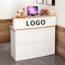 Reception Desks - Brown - View 8