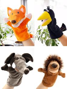 Este es un títere de mano familiar que se puede usar para jugar con amigos, utilizarlo en la escuela y realizar actuaciones en shows - Multicolor - Ver 5