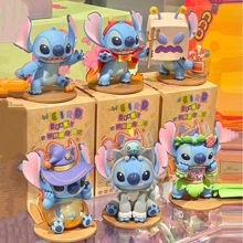 pokemon 1 pieza "Caja misteriosa de sorpresa de Disney Stitch - Juguete coleccionable de PVC imaginativo, adecuado para regalo de Navidad/Halloween/Pascua - Regalo del Día de San Valentín (Muñeca de Stitch con licencia oficial) Caja misteriosa de sorpresa loca - Muy apropiado para usar como decoración de coche, decoración de escritorio y pantalla, nueva muñeca, conjunto de juguetes queridos, la mejor opción para regalos festivos - Eid - Graduación