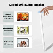 Stylus Pen Compatible With IPad 11/10/9/8/7/6, Smooth Drawing, Long Lasting Battery Life, No Skipping, Smart Stylus Suitable Compatible With IPad Air/Mini, Palm Rejection, Magnetic Storage, Also Compatible With IPad 11 3 Inch/4 Inch, Office & Study Supplies (Student, Professional Designer Version)