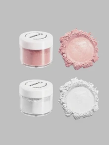 1/2pcs Edible Lustrous Glitter Powder Cake Decorating Kit, 10 Colors Drink Powder Dust, Cake Decorations, Glitter Set, Sprinkle For Cookies, Cupcakes, Chocolates And Parties, 15g/Bottle - Multicolor - View 15