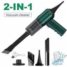 Handheld Vacuum Cleaner - Cordless, Rechargeable Li-Ion Battery, Lightweight And Portable With Crevice Tool, Can Be Used In 5 Places, For Home, Car, Pet Hair, Dust, Car Vacuums