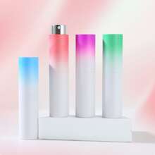 1 st. exklusiva, lätta och lyxiga parfymflaskor, tvådelade, roterande, exklusiva parfymsprayflaskor, separata tomflaskor med skruvkork för parfym