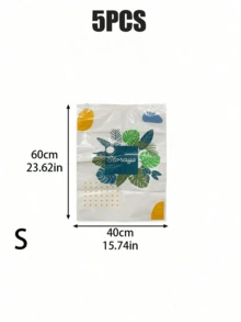 10个/1套收纳袋套装真空密封袋超大加厚透明真空袋被子真空压缩袋衣服收纳袋家居收纳节省空间可重复使用衣柜旅行床上用品 - 彩色 - 查看 11