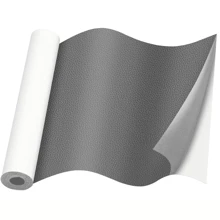 79*12inch Self-Adhesive Leather Repair Patch Tape - Large Waterproof PU Faux Leather Sticker For Couch, Furniture, Car Seats, Boat Seats, Office Chairs, Vinyl, Bags - Cuttable & Easy To Apply For DIY Home, Wall, Kitchen, And Chair Restoration