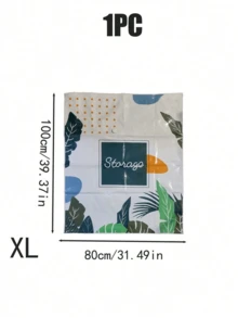 10个/1套收纳袋套装真空密封袋超大加厚透明真空袋被子真空压缩袋衣服收纳袋家居收纳节省空间可重复使用衣柜旅行床上用品 - 彩色 - 查看 12