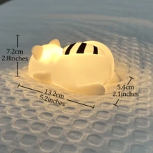 QUIGO Touch Control Nursery Night Light Lamp Bedroom Warm Breastfeeding Sleep Aid Nursing Lamp 3 Color Temperature Smooth Dimming USB Rechargeable Eye-Care Sleep Light Table Desk Room Decor Aesthetic Novelty Accessories Boys Girls Gift Reading Company Portable - 夜燈S1100 - 查看 3