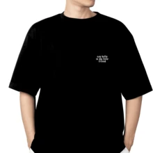 Playera 100% Algodón Peinado Cuello Redondo Modelo Tony Montana Unisex The World Is Yours The Eyes Never Lie Ideal Para Uso Diario, Casual, Streetwear - Negro - Ver 4