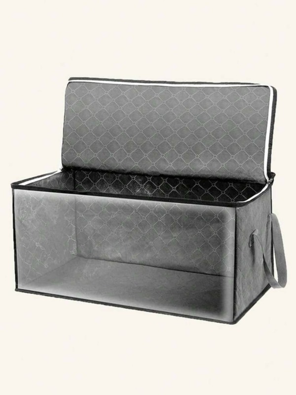 3pcs Collapsible Quilt Storage Bag Transparent Window Clothes Storage Bag Moving Packing Home Quilt Storage Box Room Decor Home Decor Bed Room Decor Dress Pants Shoes Jeans Boots Skirt Bedroom, Organizer, Home Storage, For White T-Shirt